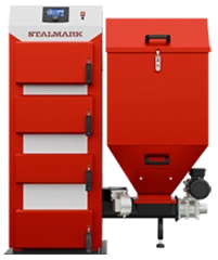 Piece 5 klasy na ekogroszek z podajnikiem - kocioł Stalmark Eko Vegas